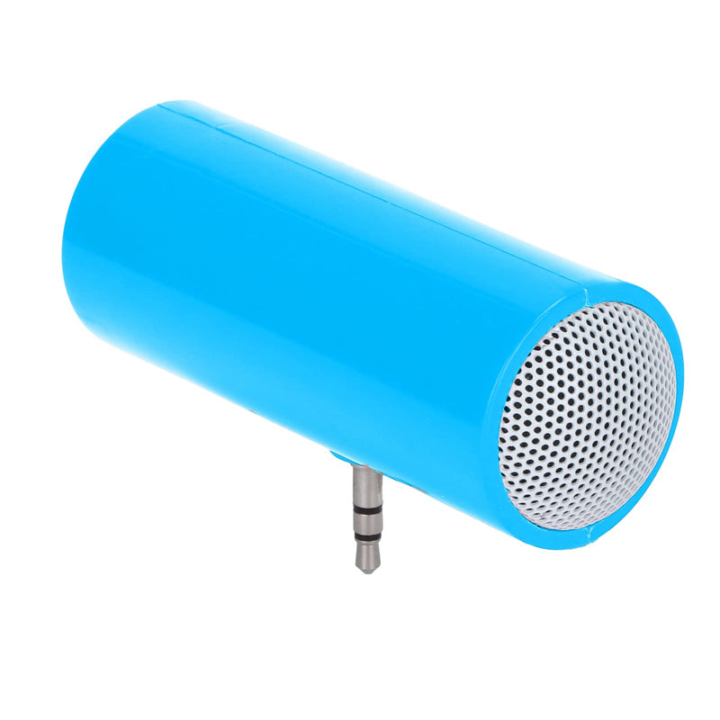 Mini Stereo Speaker,New DIY Pillow Speaker, True HD and Unique Soft Sound Portable Speaker, Portable Plug in Speaker with 3.5mm Aux Audio Input, for Mobile Phones and Tablets(blue) blue