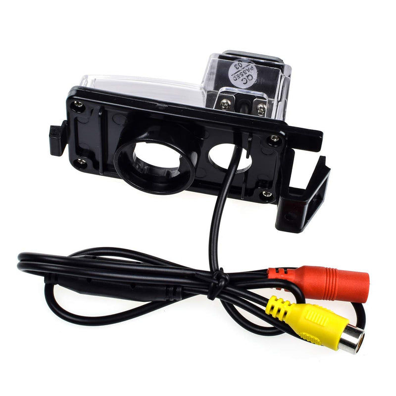 AHD/CVBS Car Rear View Camera's Fisheye Lens Dynamic Trajectory Tracks Line Cable & Vehicle Camera for Nissan Tiida/Versa Hatchback/Grand Livina/Pulsar/Fairlady Z &170° Wide-angle Backup Camera