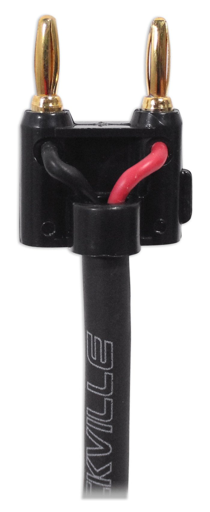 Rockville RCXBN15 15ft 1/4" to Banana Speaker Cable, 16 Gauge, 100% Copper, Durable PVC Jacket, Flexible Design for Home Theater, Studio, and DJ Systems