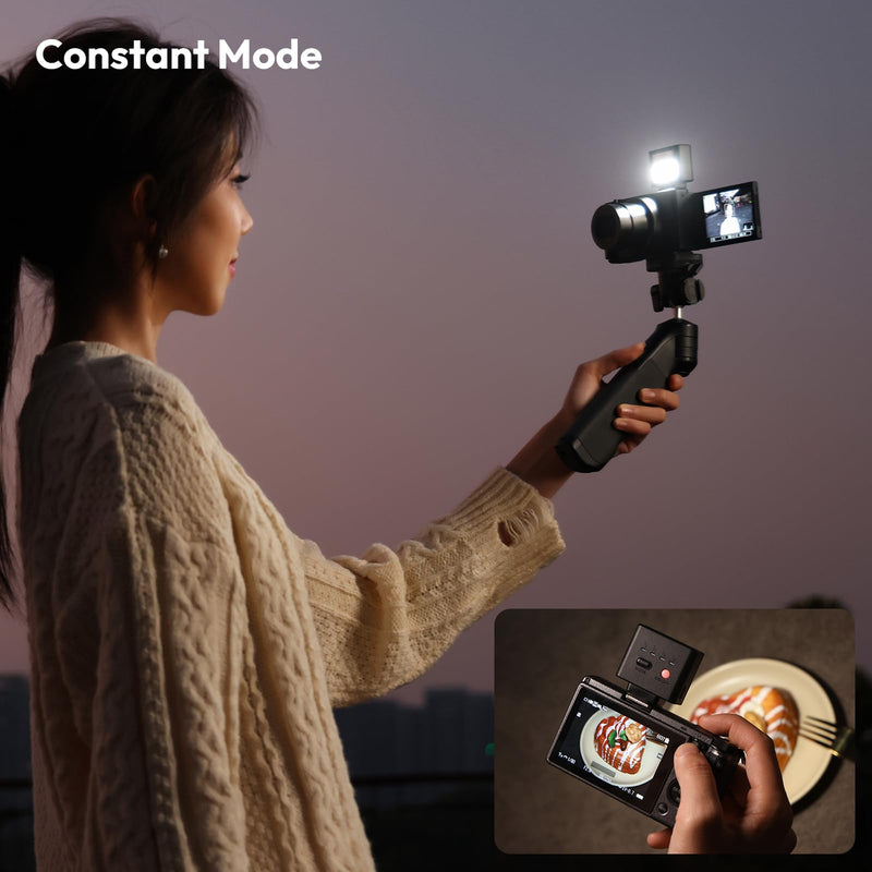 ULANZI SL02 Mini Flash Speedlite with Video Light+ULANZI CU01 Camera Cooler Kit