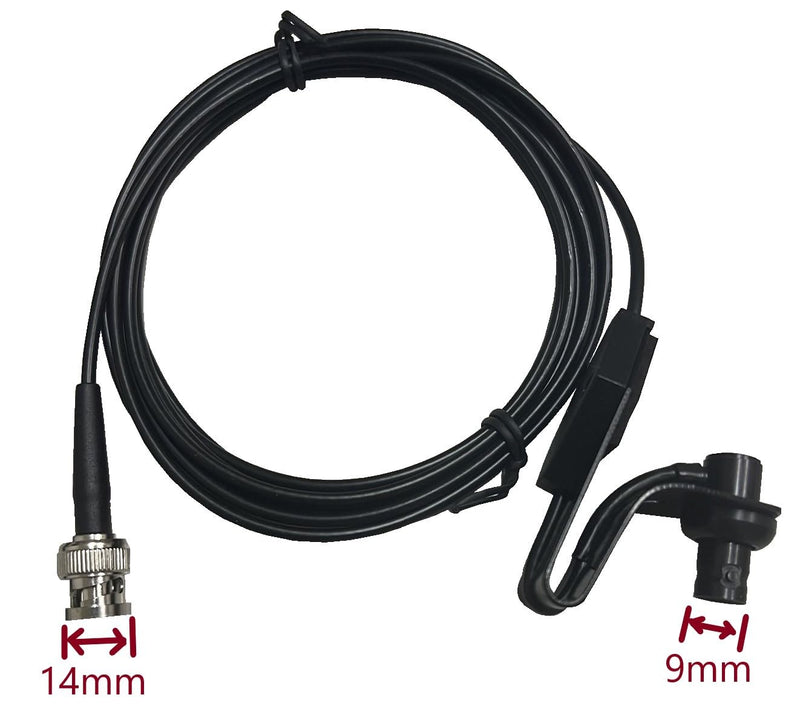 TW-MB-WCM Window Clip Mounts For Handheld Antenna Two Way Radio Accessories Car Mounts Bracket The end of Cable Is BNC Male Connector The Center Of TW-MB-WCM Is BNC Female Connector