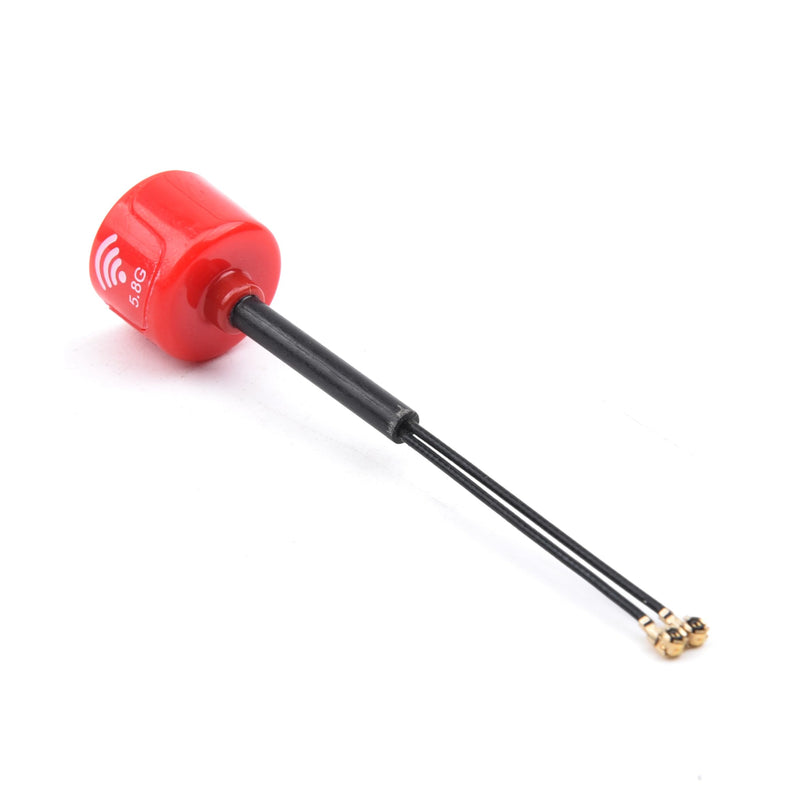 FPV 5.8G LHCP Antenna High Gain 3Dbi FPV Mini Antenna for DJI O3 Air Unit FPV Racing Drone with IPEX1 Connector (Red) Red