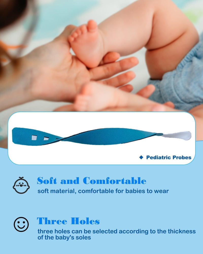 Infants Probes 78.74 in 200 cm Compatible with Hand Pulse Oximeter Model JKS50F 200 cm for infants