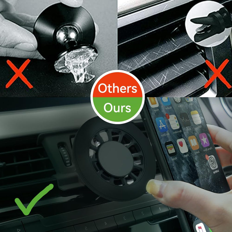 BEERTE Car Phone Holder fit for BMW X1 2022-2016 SUV sDrive28i xDrive28i,BMW X2 2022-2018 F48 F39 Car Phone Mount 360° Rotatable Phone Navigation for Smartphone (MagSafe) MagSafe