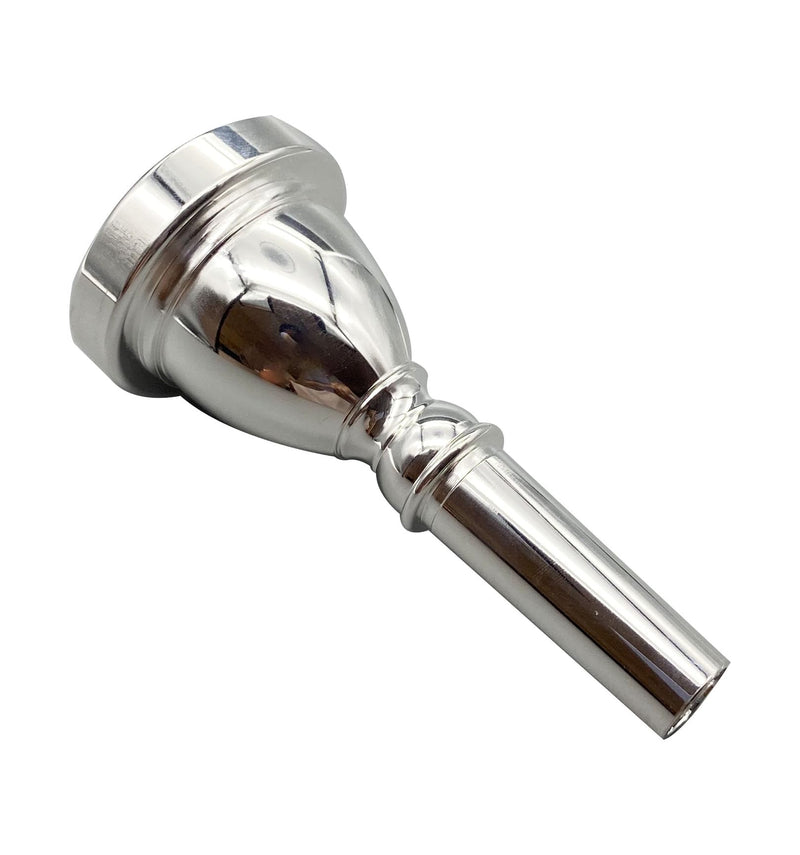 Premium Silver Plated Tuba Mouthpiece - Enhance Your Performance with Superior Sound Quality and Durability