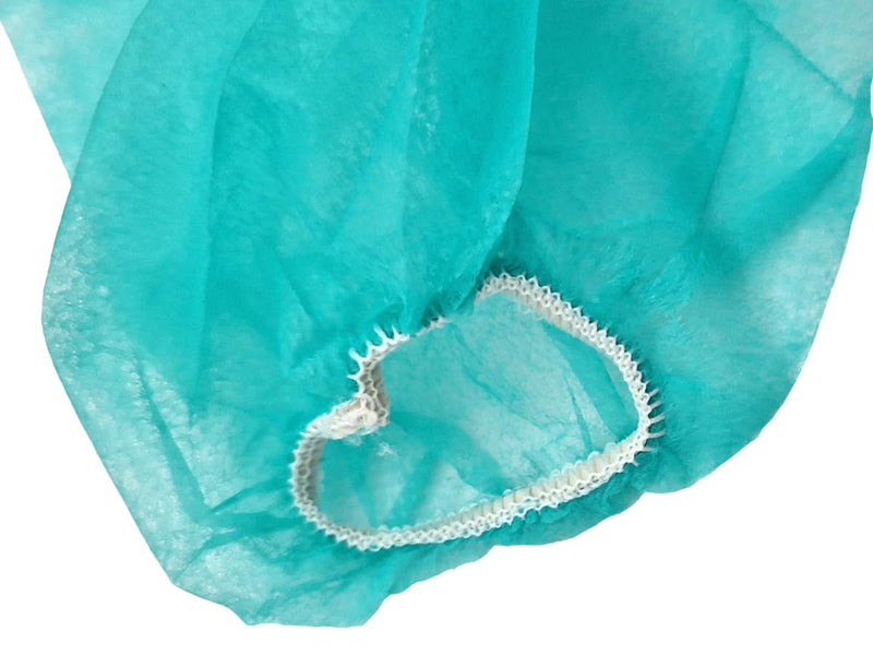 TIGA-MED MRSA Non-Woven Gown 10 Pieces Approx. 120 x 140 cm (One Size) Approx. 30 g/m² Green MRSA Disposable Gown Protective Gown Visitor Coat