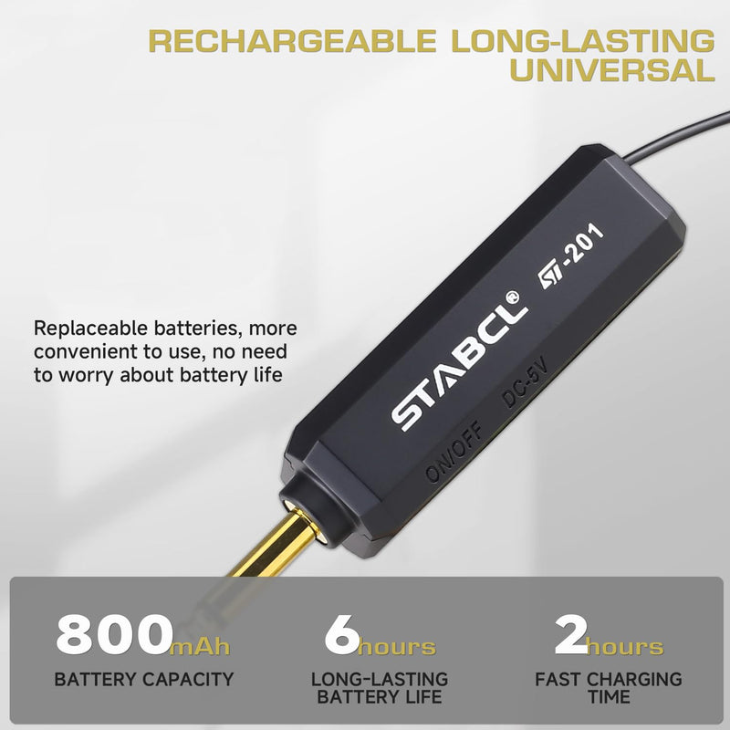 Portable Wireless Microphone for Karaoke Singing, UHF Metal Handheld Dynamic Mic with Rechargeable Receiver, Karaoke Microphone Wireless for Speaker, Singing, Dj, 200ft Range of Cordless Mic System channel 1