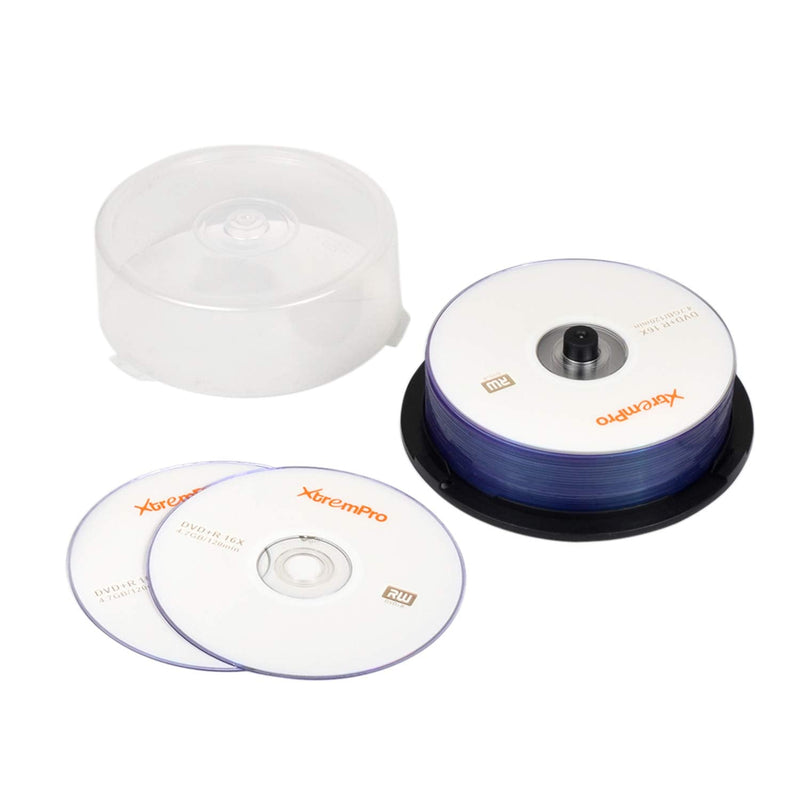 DVD+R 16X 4.7GB 120min Recordable DVD 25 Pack Blank Discs in Spindle - 11025 XtremPro 11025