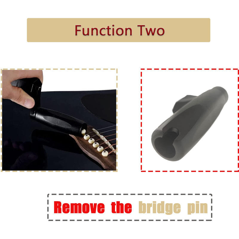[AUSTRALIA] - Guitar String Pegs Winder, Multifunctional Guitar String Winder with Detachable Drill Bit for Guitar Ukulele Electric String Winder, Guitar Accessories 