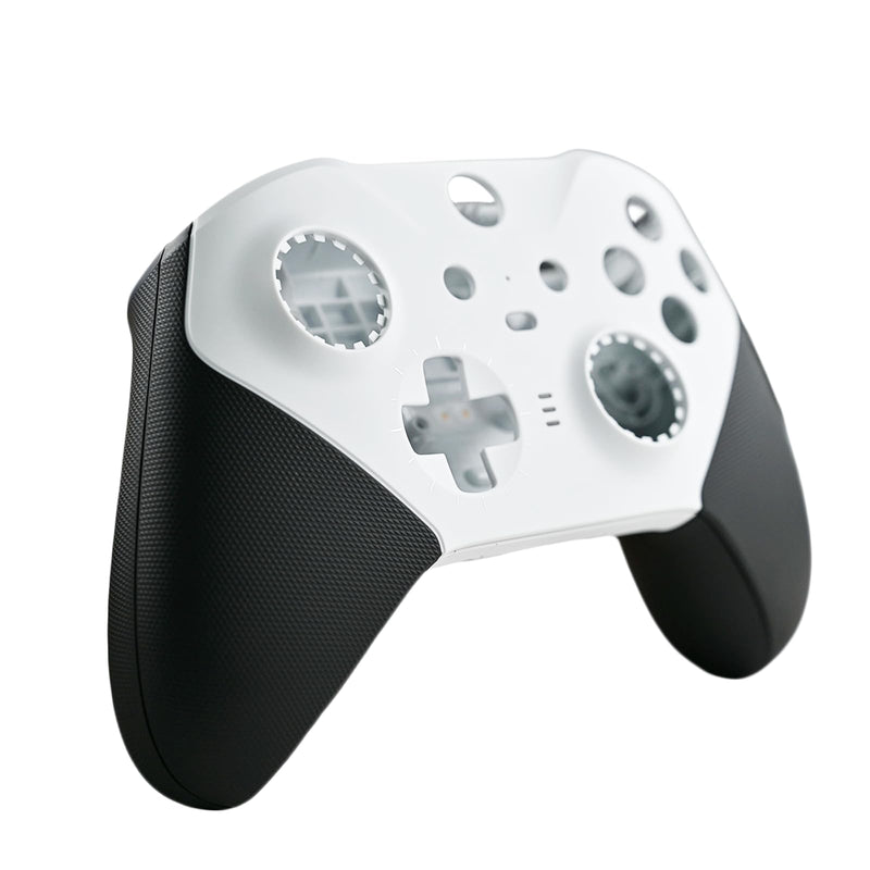 White Elite 2 Front+ Back Housing Shell Replacement Kit Compatible for Xbox Elite Series 2 Controller Housing Shell White