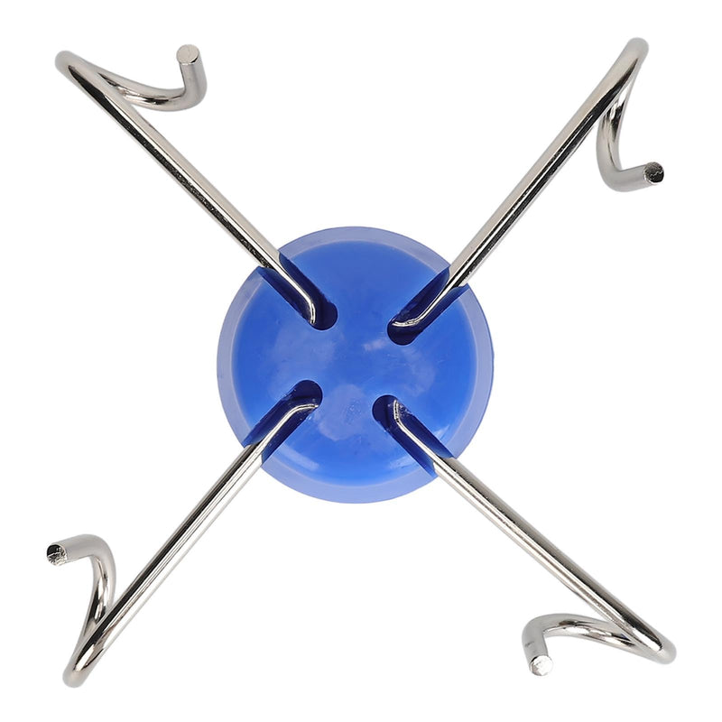 2 Pieces Infusion Stand Hanging Hooks, Infusion Stand Hook with 4 Hangers, Vertical Metal Infusion Stand Hook, Dropper Bag Hanger Hook for Home Hospitals