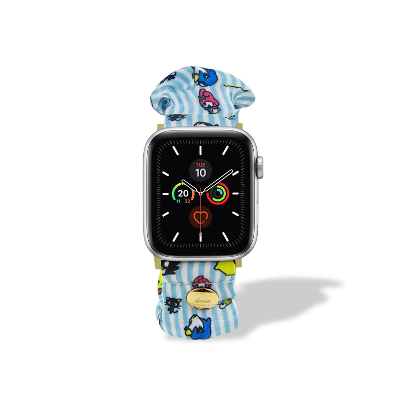 Sonix x Sanrio Watch Bumper Cover - Silicone Case (Chococat) + Hello Kitty Scrunchie Watch Band (Hello Kitty Friends)
