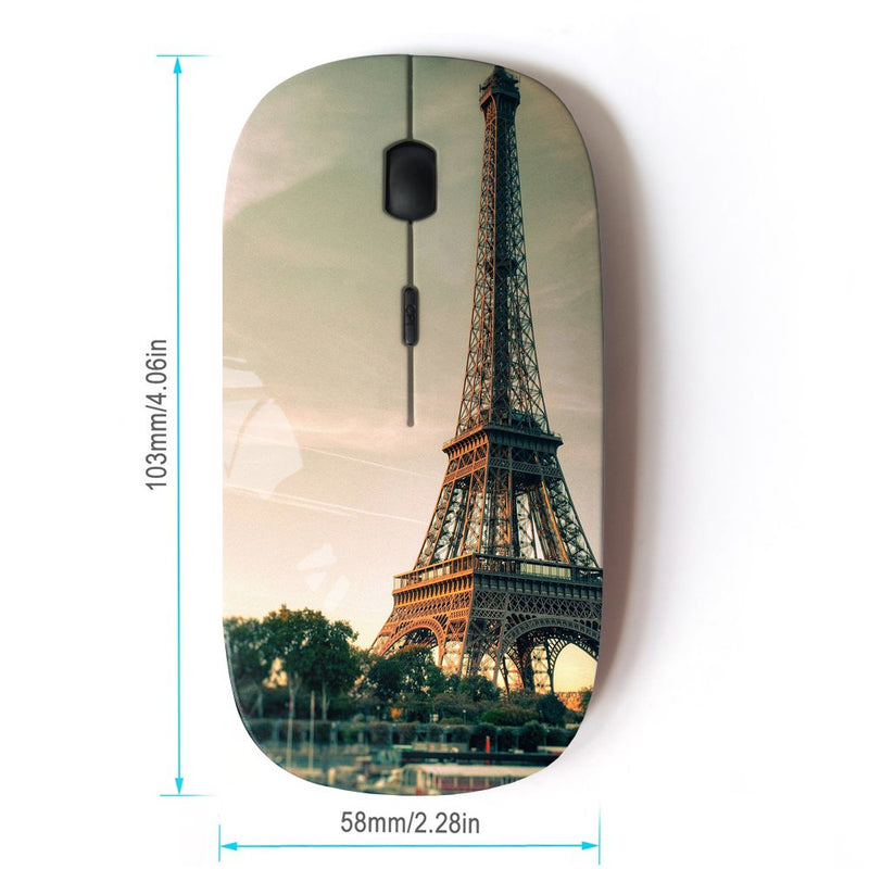 KOOLmouse [ Optical 2.4G Wireless Computer Mouse ] [ Eiffel Tower France City ]