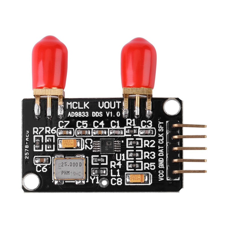 DDS Signal Generator Module AD9833 0MHz to 12.5MHz Square/Triangle/Sine Power Supply: 2.3V to 5.5V