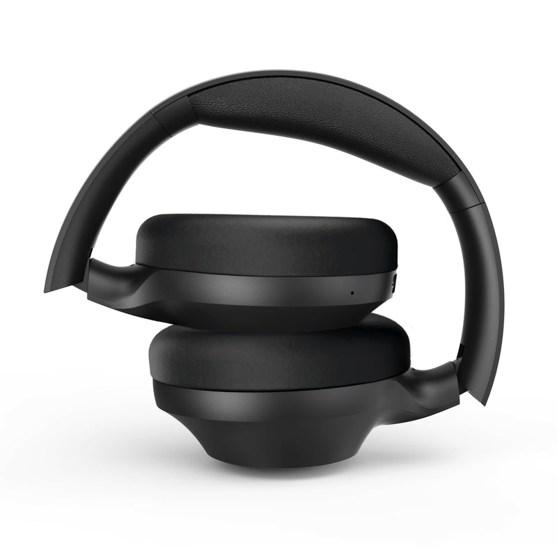 Back Bay Audio ClearCall 70 - Bluetooth Headphones with Microphone + Removable Boom Mic - Work Head Phones Wireless Bluetooth, Over Ear Headphones for Work from Home, Headset for Laptop Black