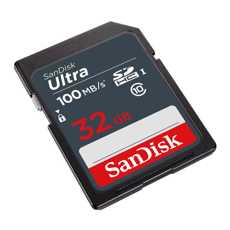 SanDisk 32GB Ultra SDHC UHS-I Memory Card (10-Pack) with Focus High Speed USB Card Reader Bundle (11 Items)