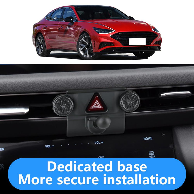 Car Phone Holder for Hyundai Sonata 2020 2021 2022 2023 and Sonata Hybrid 2020-2023 Auto Interior Accessories Best Cell Phones Mount Cellphone Mobile Cradle Charging Navigation Bracket Stand for Hyundai Sonata 2020-2023