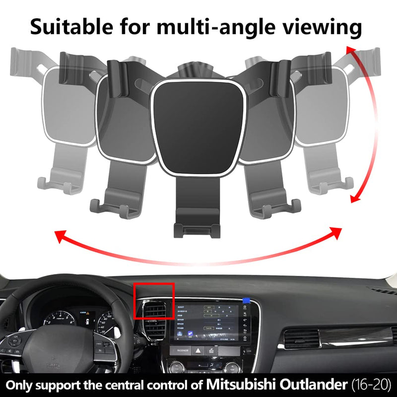 Car Phone Holder for Mitsubishi Outlander 2014-2021 Auto Accessories Screen Navigation Bracket Interior Decoration Mobile Cell Phone Mount