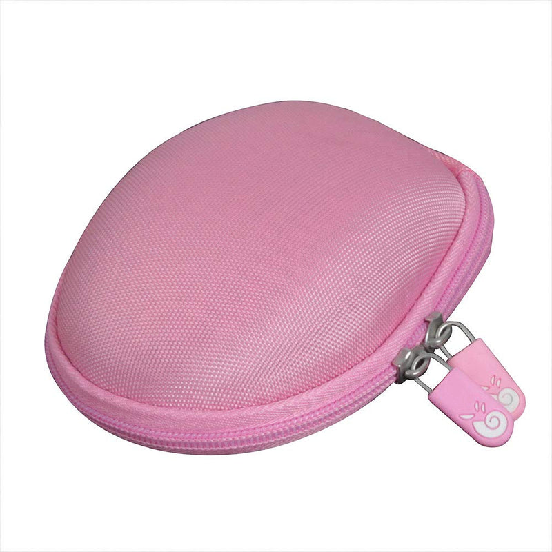 Hermitshell Hard Travel Case Fits VicTsing MM057 / HOTWEEMS D-09 / E-YOOSO / PONVIT / POLEYN 2.4G Wireless Portable Mobile Mouse Optical Mice (Only Case) (Pink) Pink