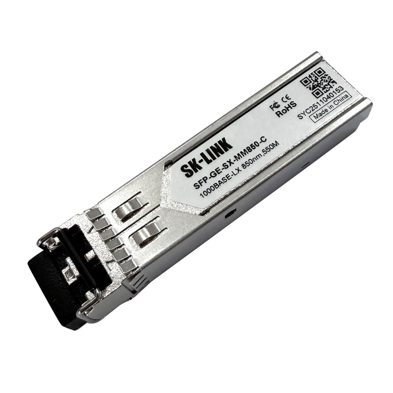 1000BASE-SX SFP LC Multimode Transceiver 1.25G 850nm Up to 550m | SFP Ethernet Adapter Compatible with Cisco, TP-Link , NETGEAR, UGREEN Hot-Swappable