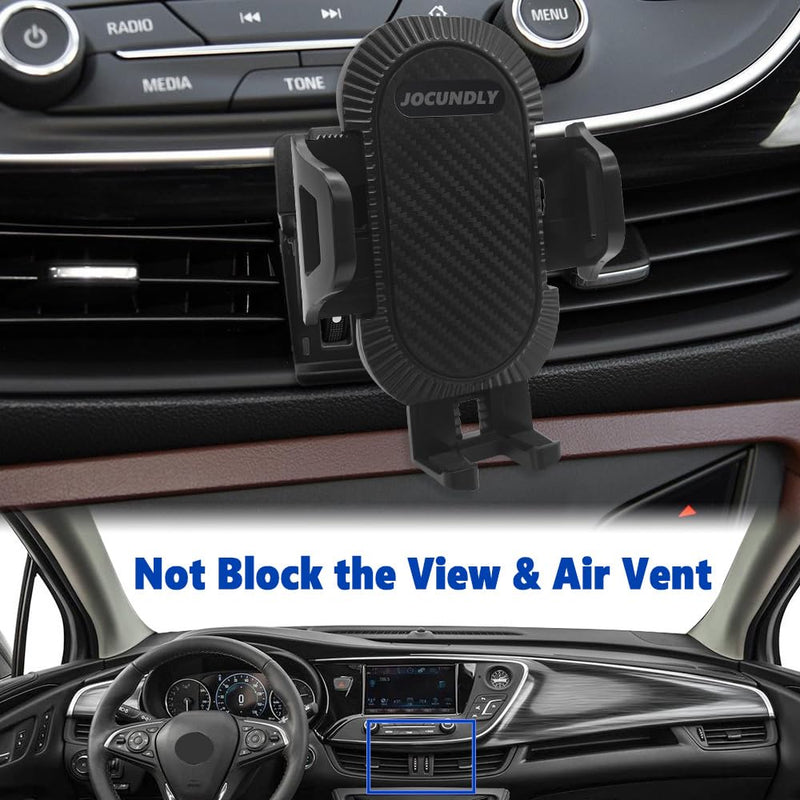 Car Phone Mount 2016-2020 Buick Envision SUV [Thick Case Friendly] Mobile Phone Holder Cell Navigation Bracket Air Vent Auto Accessories Cradles, All Phones