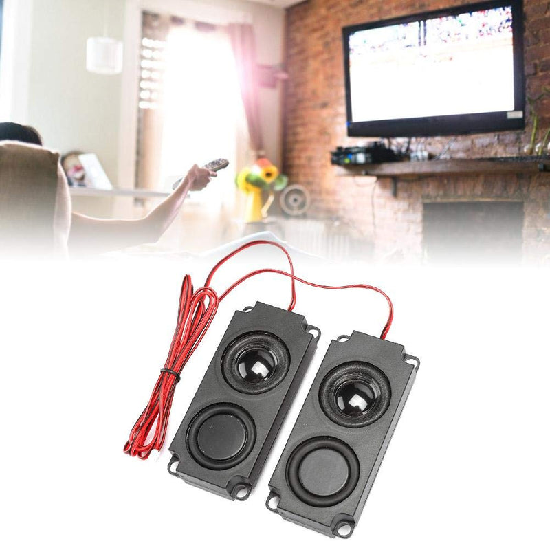 Loudspeaker,8Ω 5W Portable Heavy Bass Audio Cavity 40mm Magnetic Dual Speaker for TV Monitor,High Sensitivity,Great Performance