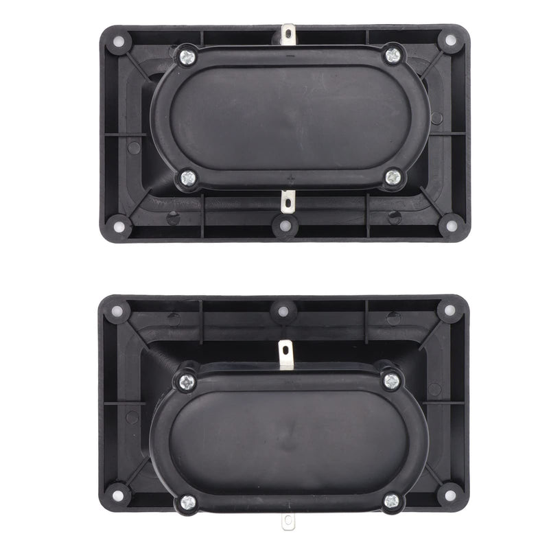 [AUSTRALIA] - Piezoelectric Speaker Dual Driver Tweeter Horn, 98dB Sensitivity, Ceramic Driver, Wide Dispersion Speakers for DJ Speakers, Studio Monitors, Karaoke Speakers 