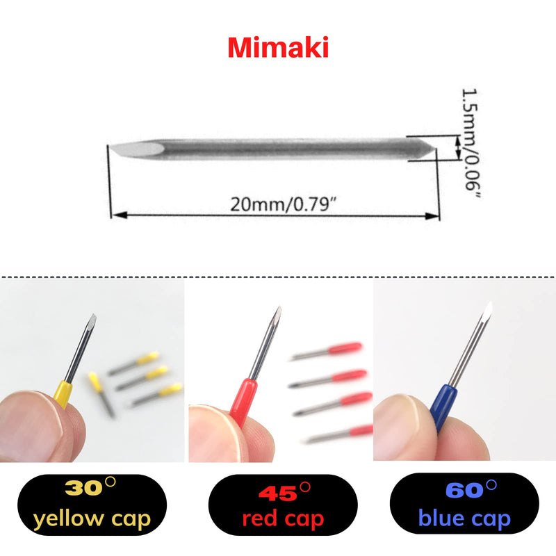 15x Replacement Blades for mimaki Cutter Plotter Cole 15x45 15 Blades:15x45