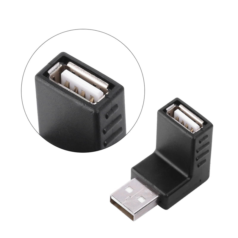 USB Adapter Kit, 40Pack Plug and Play Angled Mini Micro Type B Male Female Converters Connectors Type C Female to Micro USB Male Adapter for USB 2.0 Adapters