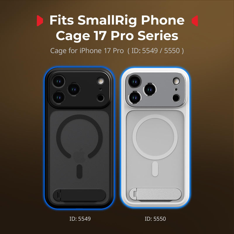 [AUSTRALIA] - SmallRig FilMov 67mm Magnetic Filter Ring Adapter for Phone Case (SmallRig 17 Pro 5549/5550), Compatible with 67mm Magnetic Filter Series (4726/4581/4582/5169/5170)-5547 iPhone 17 Pro 