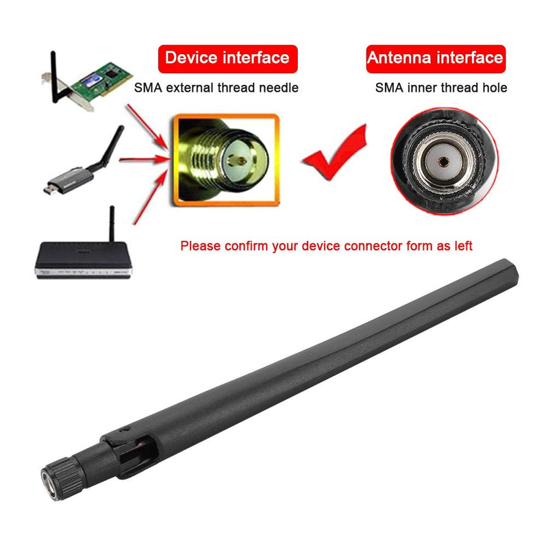 Antenna Replacement Rt N66U Antenna 3Pcs Router SMA Network Card External Antenna for Rt Ac68U