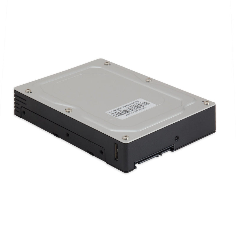 2.5" SSD to 3.5" SATA Converter HDD Tray Caddy Hard Drive USB 3.0 Enclosure SY-MRA25037