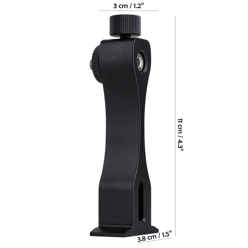 Aluminum Binocular Tripod Adapter, Arca-Swiss Adapter for Binoculars with 1/4" -20 Thread