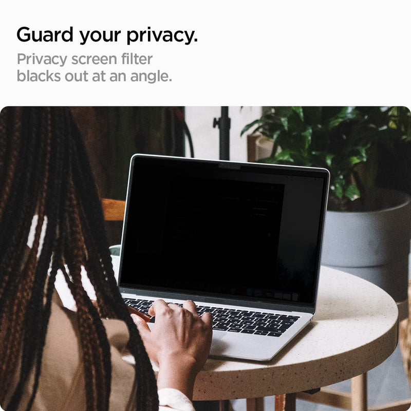 Spigen Privacy Filter Screen Protector [SafeView] designed for MacBook Pro 13" (M1 2020/2019/2018/2017) & MacBook Air 13" (Retina 2020/2019/2018) MacBook Pro / Air 13" (M1/ Retina)