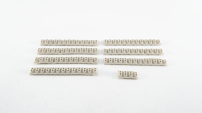 7Pcs Key Contact Rubber Conductive Silicon Strip Fit for K-org PA60 PA80