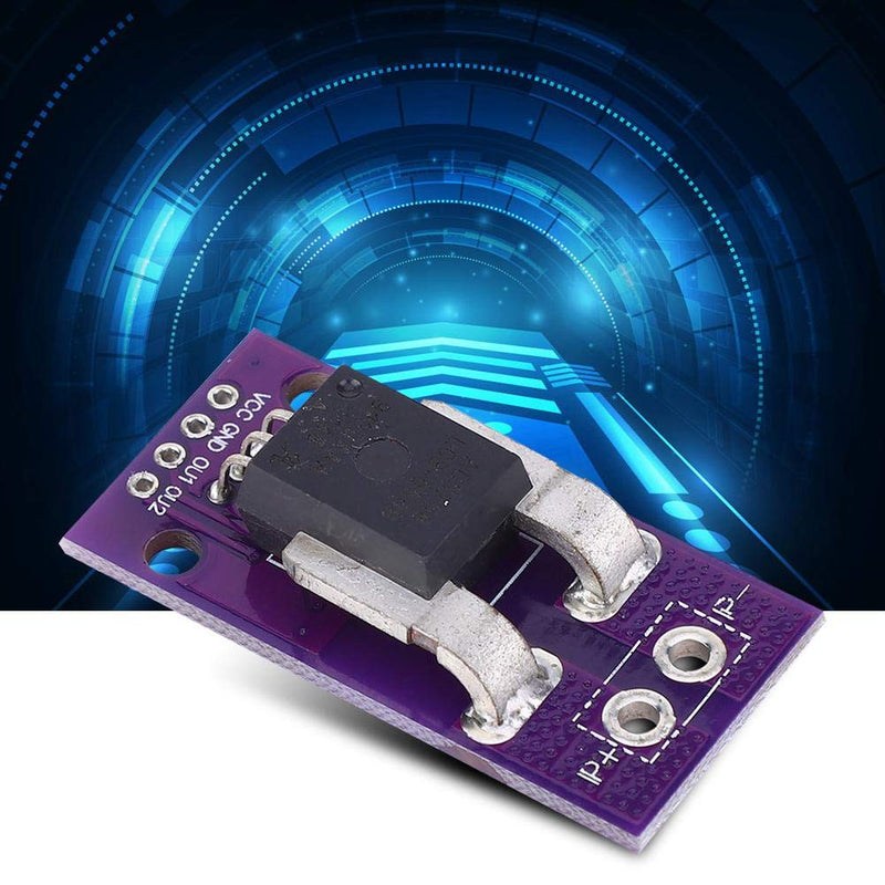 ACS758LCB-050B-PFF-T Linear Current Hall Current Sensor Module Analog Signal Output for Hall Effect Based 50A AC/DC Current Sensor Compatible with Interface