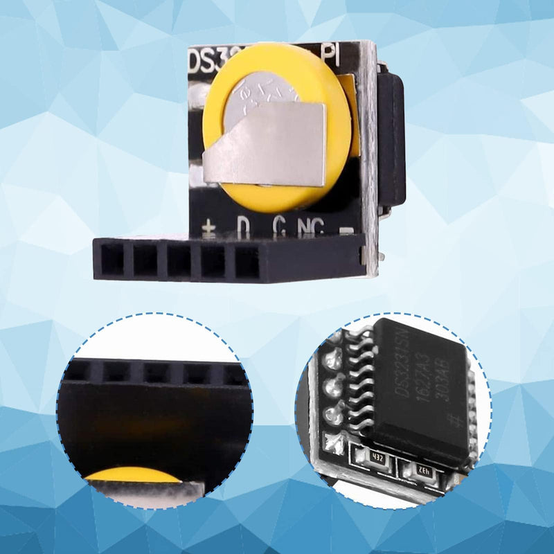 ARCELI High Precision RTC Clock Memory Module for Arduino Raspberry Pi Pack of 4