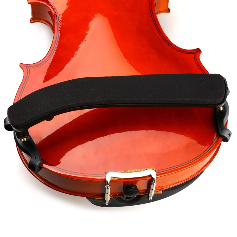 [AUSTRALIA] - NANYI 4/4 Violin Shoulder Rest Collapsible Adjustable 3/4 Size Violin niversal Type Violin Parts soft Safety Easy to use, High strength sponge (Black) mute and rosin. 