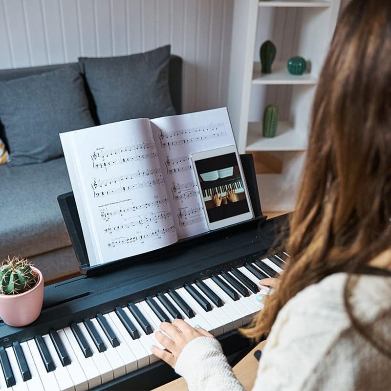Music Stand,Lcjtop Music Stand for Sheet Music, Compatible with Numerous Yamaha Models Of Music Stands.Portable Music Stand for Music Stand Light with Music Book Clip