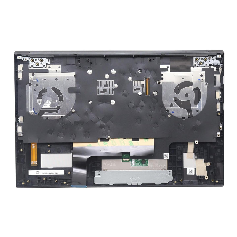 Replacement for HP OMEN 15-EK 15-EN 15Z-EN100 Laptop Upper Case Palmrest RGB Backlit Keyboard Touchpad Assembly Part M00667-001 Black