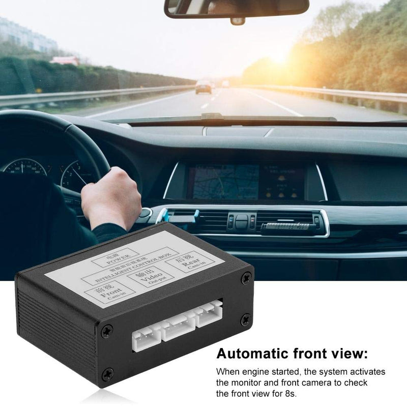 [AUSTRALIA] - Car Front View Camera Switcher Smart Converter for Parking Rear View Video Switch Control Box 