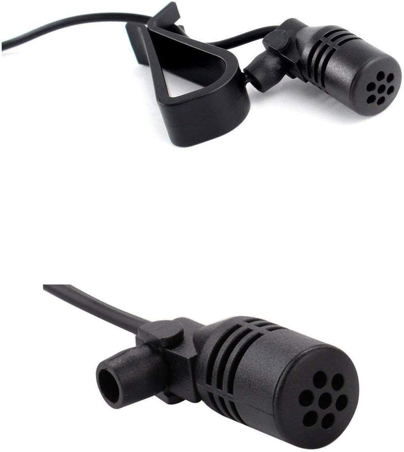 AVH-W4500NEX Microphone Mic 2.5mm Compatible for Pioneer DMH-1500NEX,MVH1400NEX,AVH-1400NEX,AVH-2400NEX,AVH-2500NEX,AVH-W4500NEX,AVH-W4400NEX,AVH-220EX,MVH-300EX in-Dash DVD/CD Car Stereo Receiver