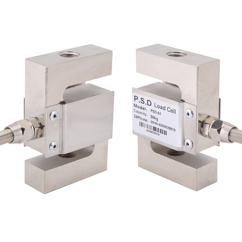 Load Cell Sensor Weighing Sensor Portable Weight Sensor Scale Sensor Weighing S Bar Precision 50/100/300/2000 kg for Container Weight High Pressure Weighing Technology (50 kg) 50kg