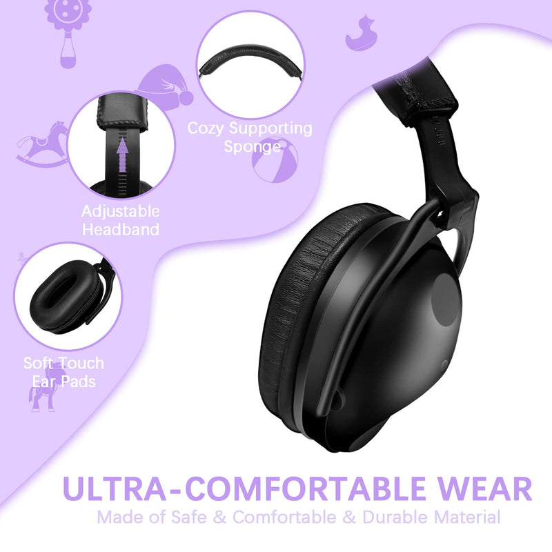 ZOHAN Kids Ear Protection 4 Pack,Kids Noise Canceling Headphone for Concerts, Monster Truck, Fireworks