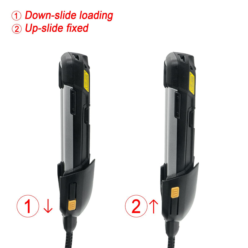 TC70 TC77 TC72 TC75 TC70X Scanner Charger Cable for Symbol Zebra PDA, 5V4A with 3.4ft Cable Android Barcode Scanners Charger, Includes Power Supply B