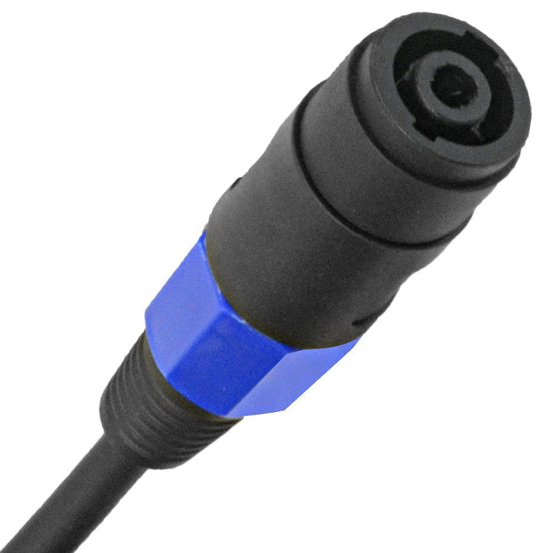 Seismic Audio - SPXC-6-2Pack - Pair of 6 Foot Professional Speakon Extension Cables - Speakon Male to Speakon Female - 12AWG 2 Conductor Speakon Extension Cables 6 Feet - 2 Pack