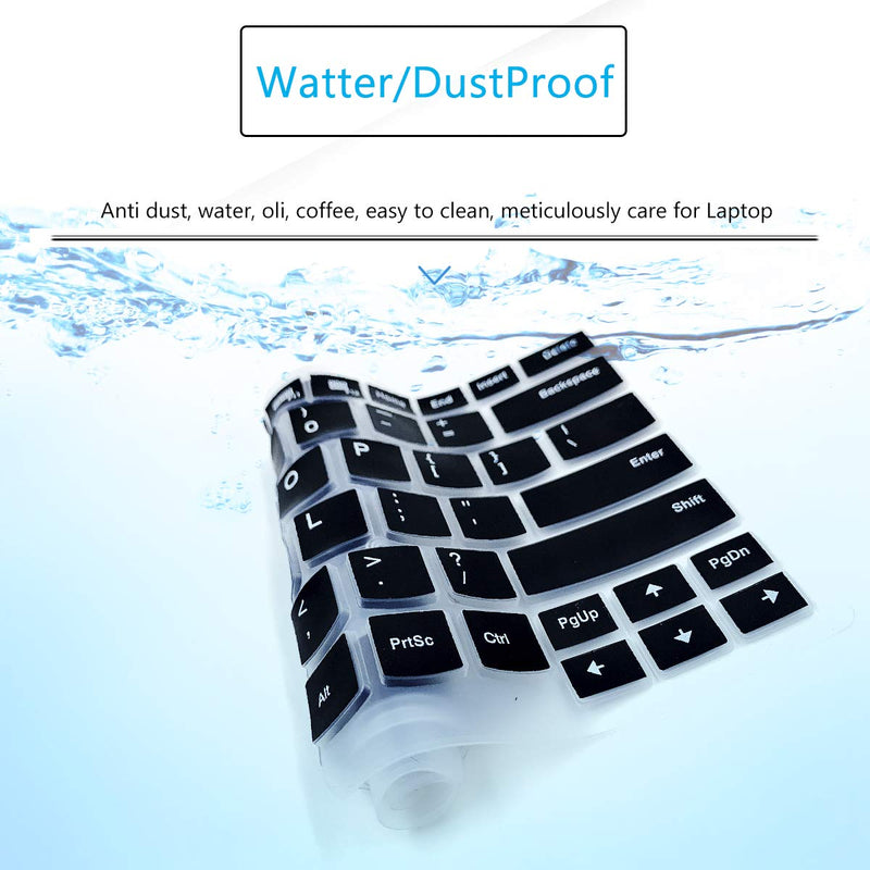 Keyboard Cover for 14" Lenovo Thinkpad T14 Gen 2 /1, Thinkpad T460(s) T470(s) T480(s) T490(s) T495(s), Thinkpad L470 L480 E480 E485 E490 E475 E470 E470c, ThinkPad P1 Gen 2 3 4, X1 Extreme Gen 1 2 3 Black