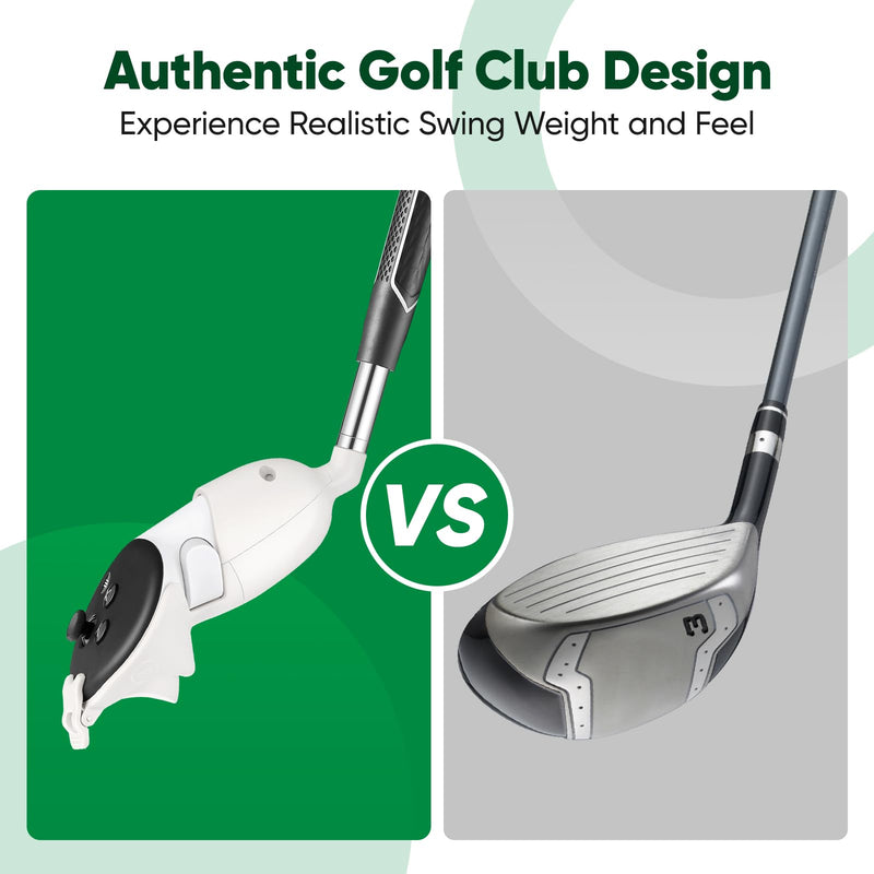 X-SUPER HOME Handle for Meta Quest 3 Golf Club Attachment VR Golf Games Adapter Accessories with Enhanced Accuracy Realistic Swing Sensation (Left Controller) Left Controller