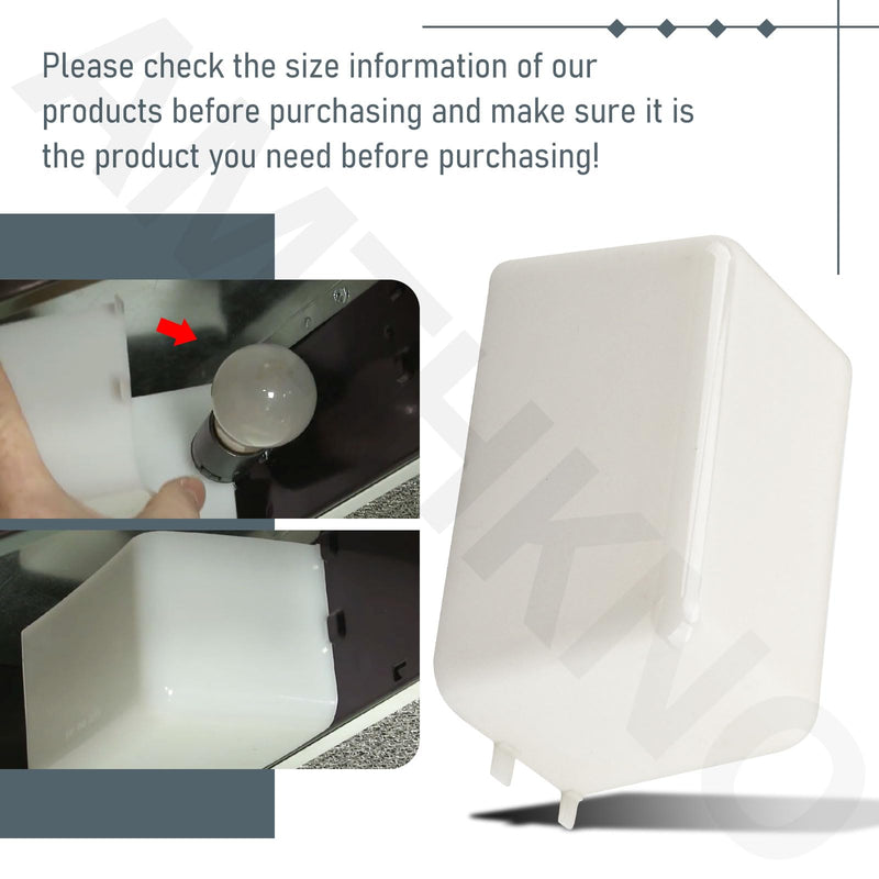 AMTHKNO SR401650 Light Cover Lense Compatible with Broan R401650 AP5613955 QL1 NS65 Range Hood