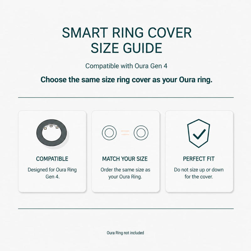 PAVOI 14K Gold Plated Pave Smart Ring Cover Compatible with Oura Ring Gen 4 Yellow Gold 8